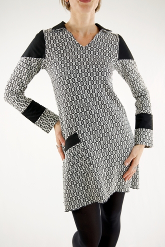 Robe Opsoal hiver Noir et...