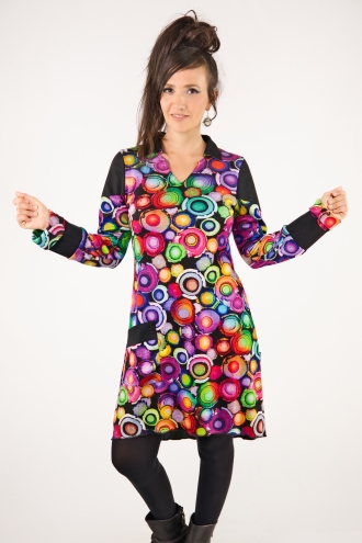 Robe Opsoal Multicouleur Rond