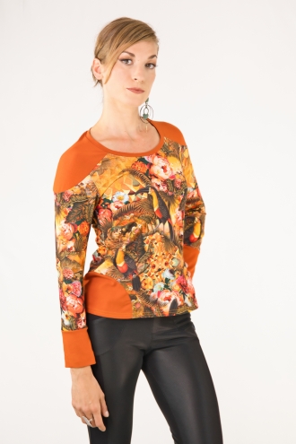 Haut Dotin Brique Toucan