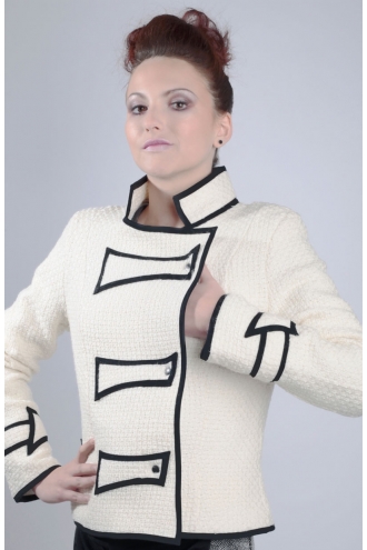 Veste chalena en laine