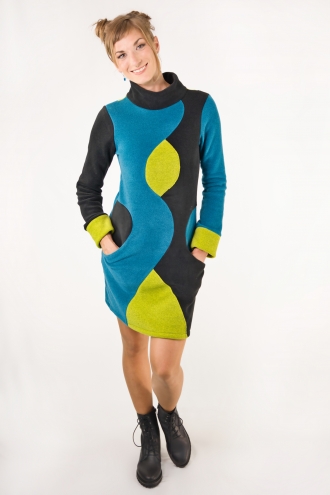 Polaire Ekiqueur Bleu Noir