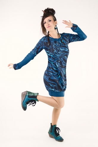 Robe Symap Bleu Horizon