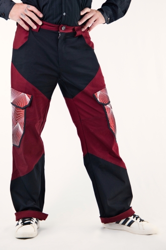 Pantalon Elfajo bicolore...