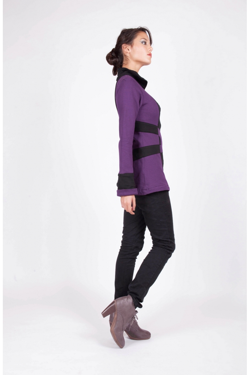 Veste Tiyak kaki recto creatrice de vetement artisanal