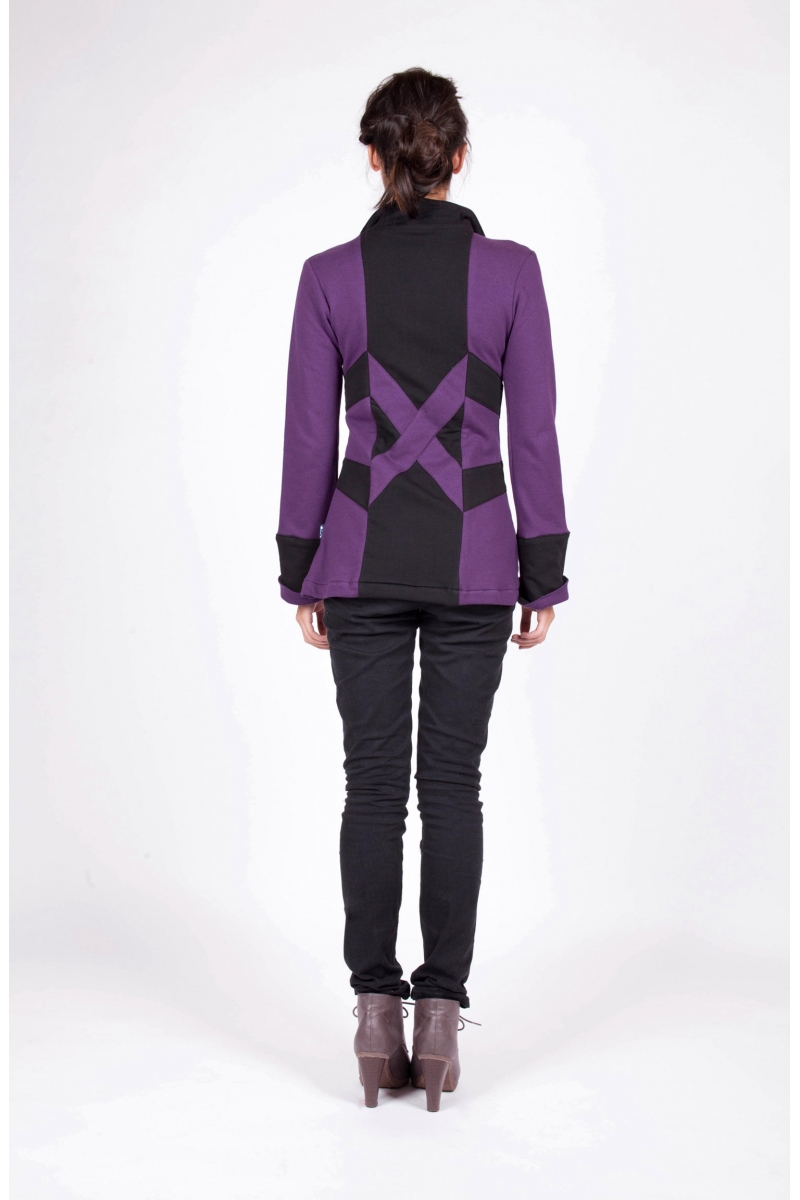 Veste Tiyak kaki recto creatrice de vetement artisanal