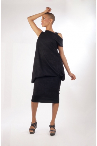 robe atawo chilia en lycra rouge vêtement de créateur original à prix abordable