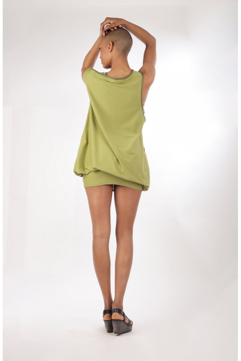 robe atawo chilia en lycra rouge vêtement de créateur original à prix abordable