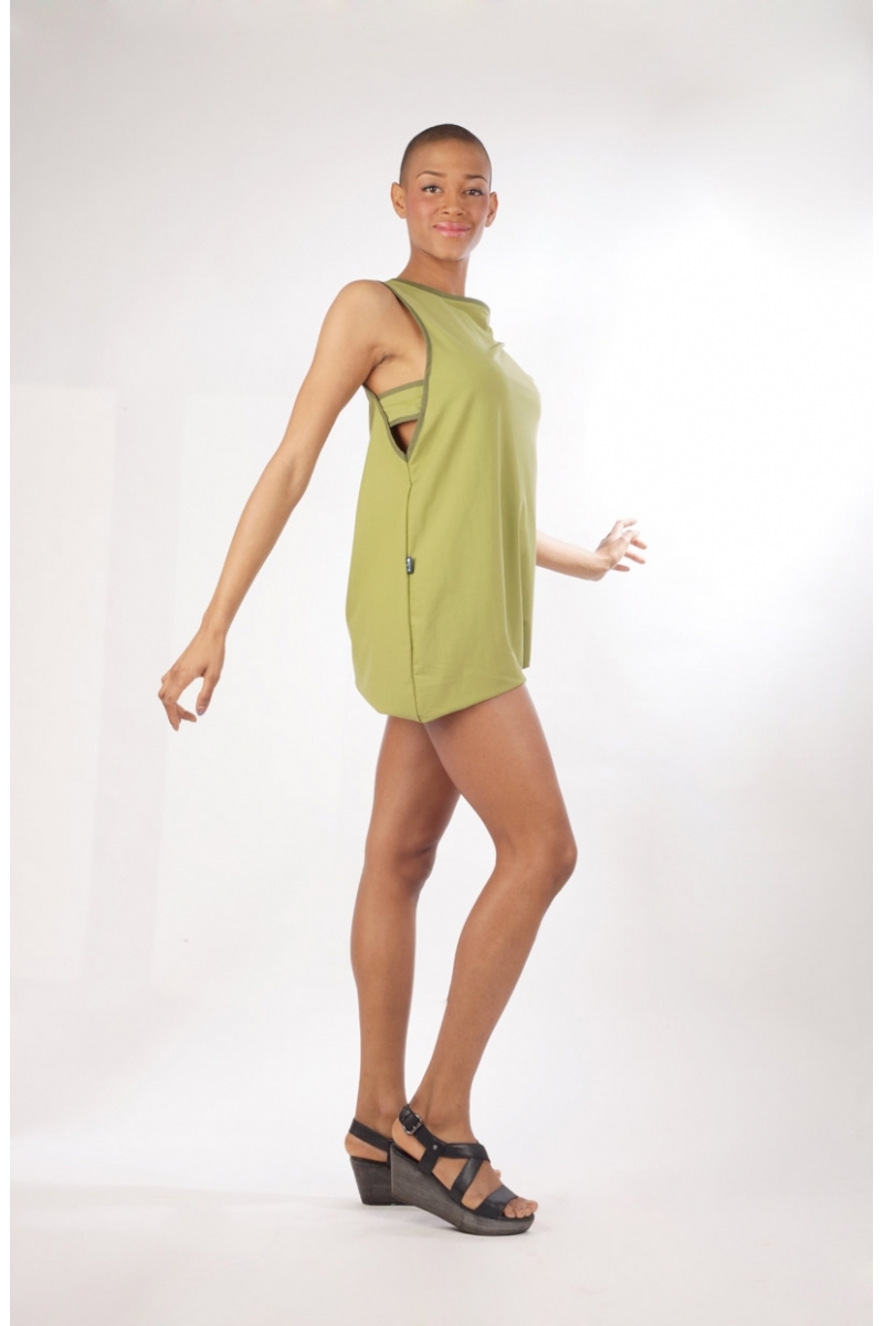 robe atawo chilia en lycra rouge vêtement de créateur original à prix abordable