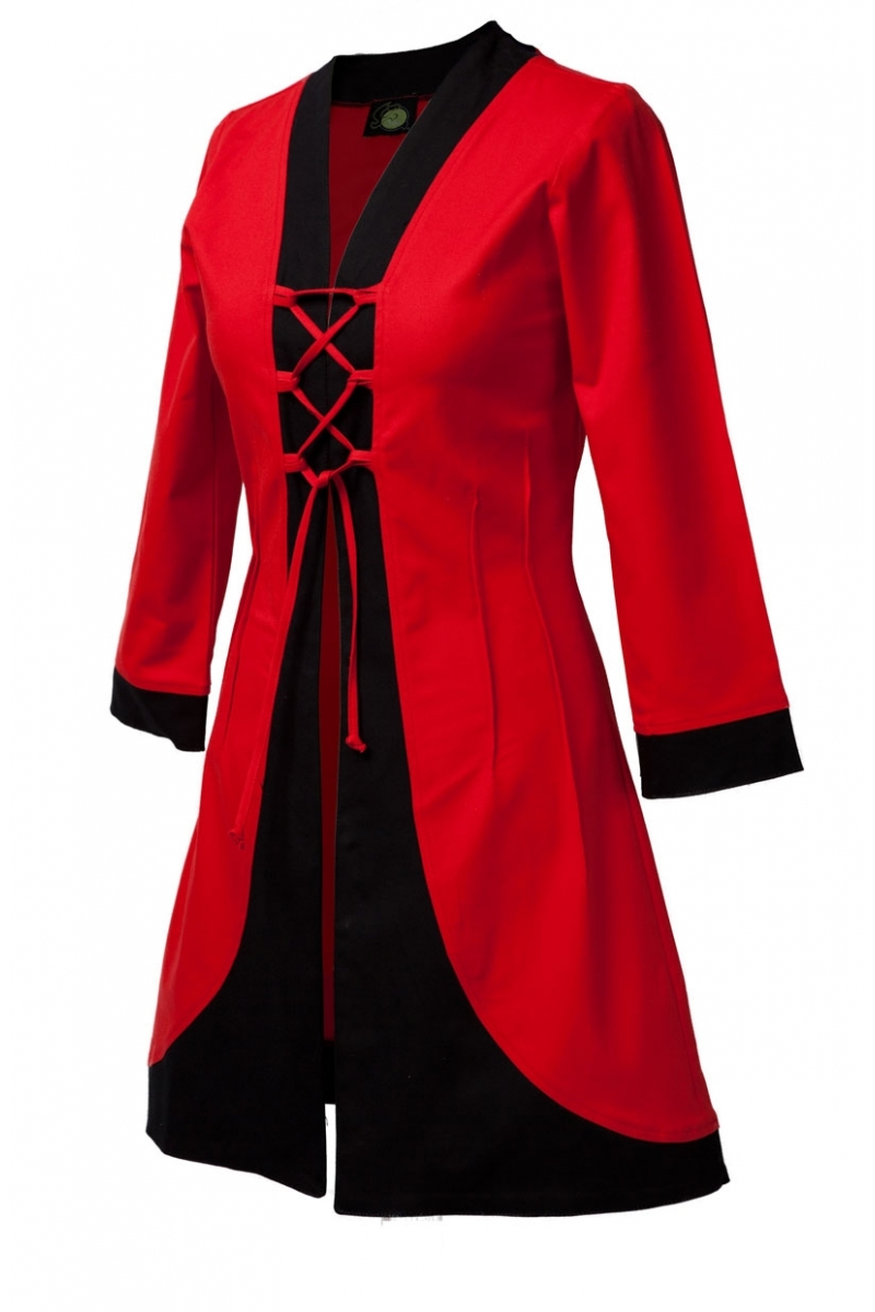 Haut coralia vert bouteille