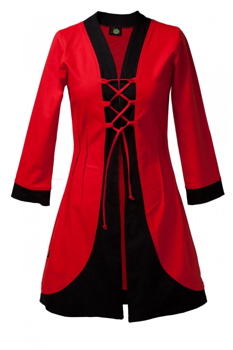 Haut coralia vert bouteille