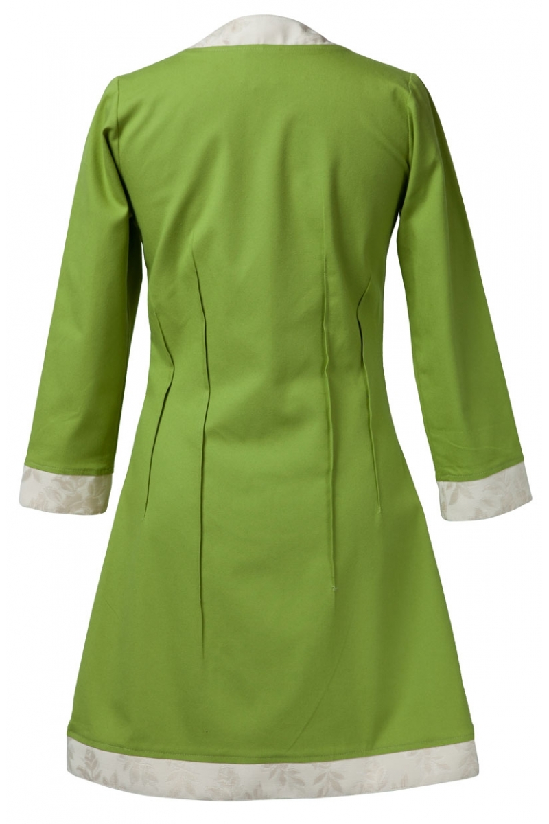 Haut coralia vert bouteille