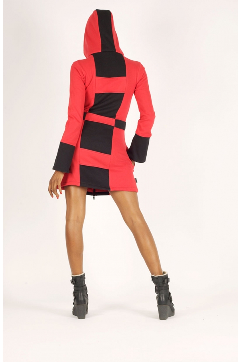 veste yakti chilia création jeune urbaine créateur vert vert recto