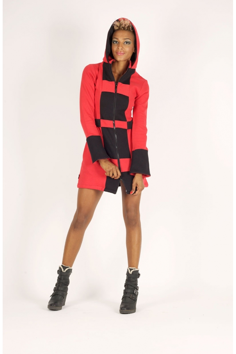 veste yakti chilia création jeune urbaine créateur vert vert recto