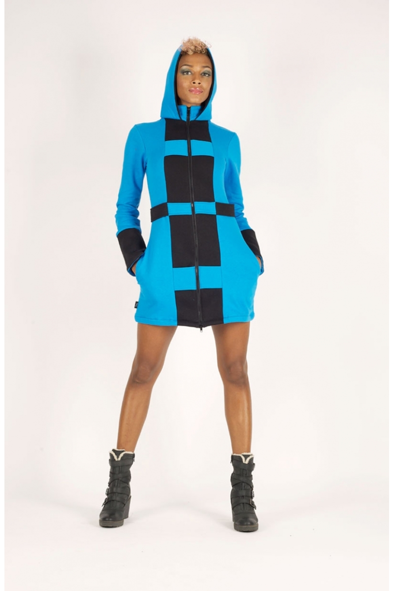 veste yakti chilia création jeune urbaine créateur vert vert recto