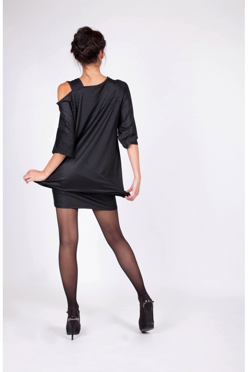 Robe Atayia bleu recto vetement createur a prix abordable