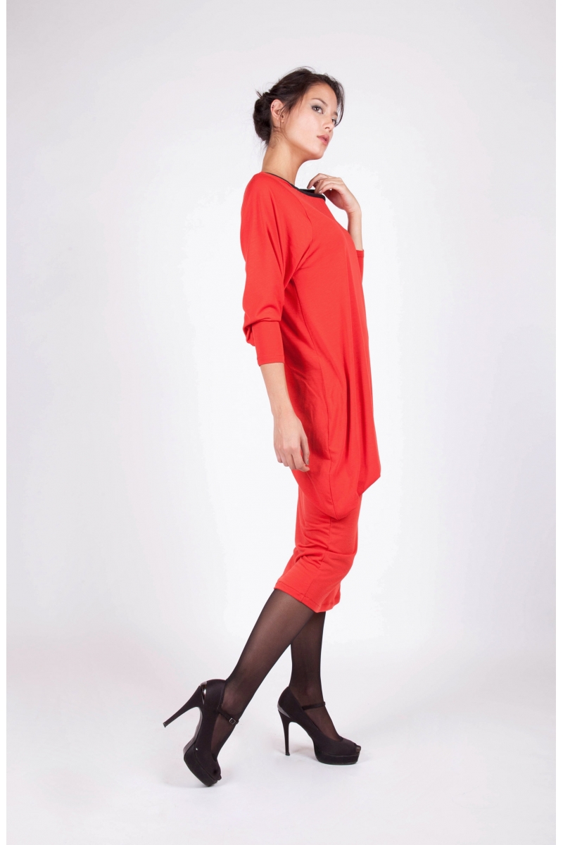 Robe Atayia bleu recto vetement createur a prix abordable