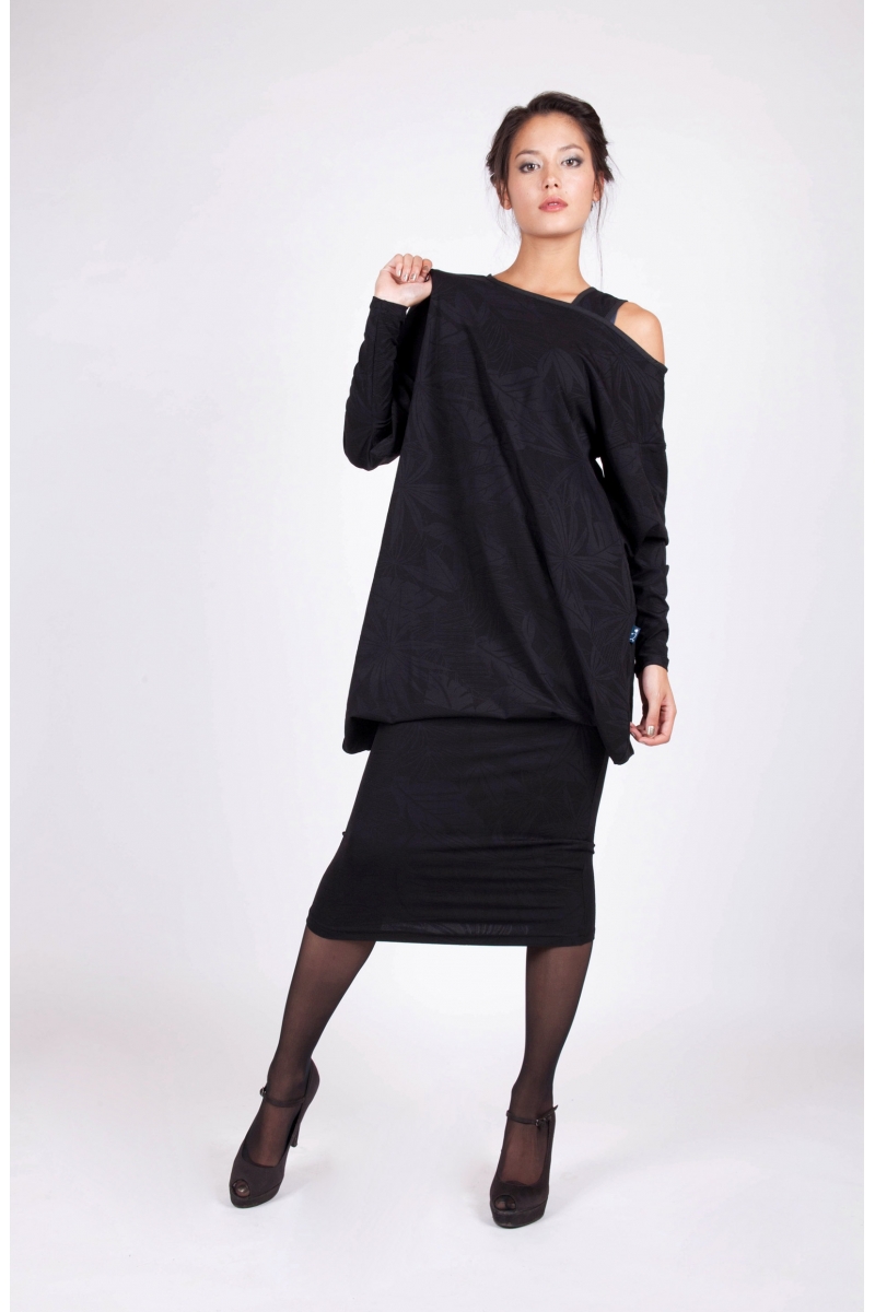 Robe Atayia bleu recto vetement createur a prix abordable