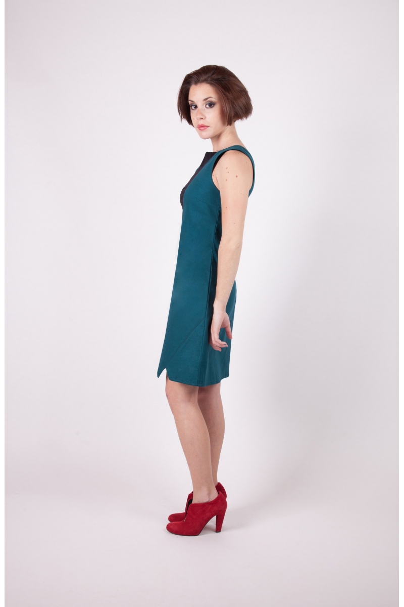 Robe pytha chilia vert recto boutique en ligne vetement createur original