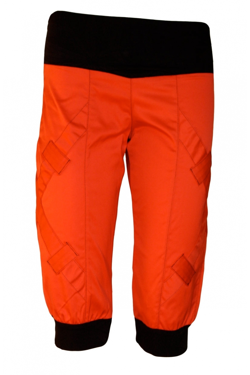 pantacourt wadza chilia créateur de mode novateur styliste modéliste toulouse rouge recto