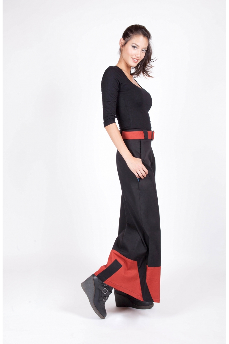 Pantalon Tinwest bordo cote mode urbaine novateur original